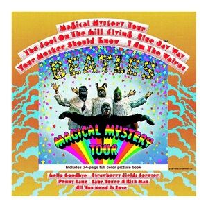 NWT The Beatles Magical Mystery Tour vinyl with color picture book 180g vinyl